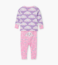 Load image into Gallery viewer, Cheerful Clouds Organic Cotton Baby Pajama