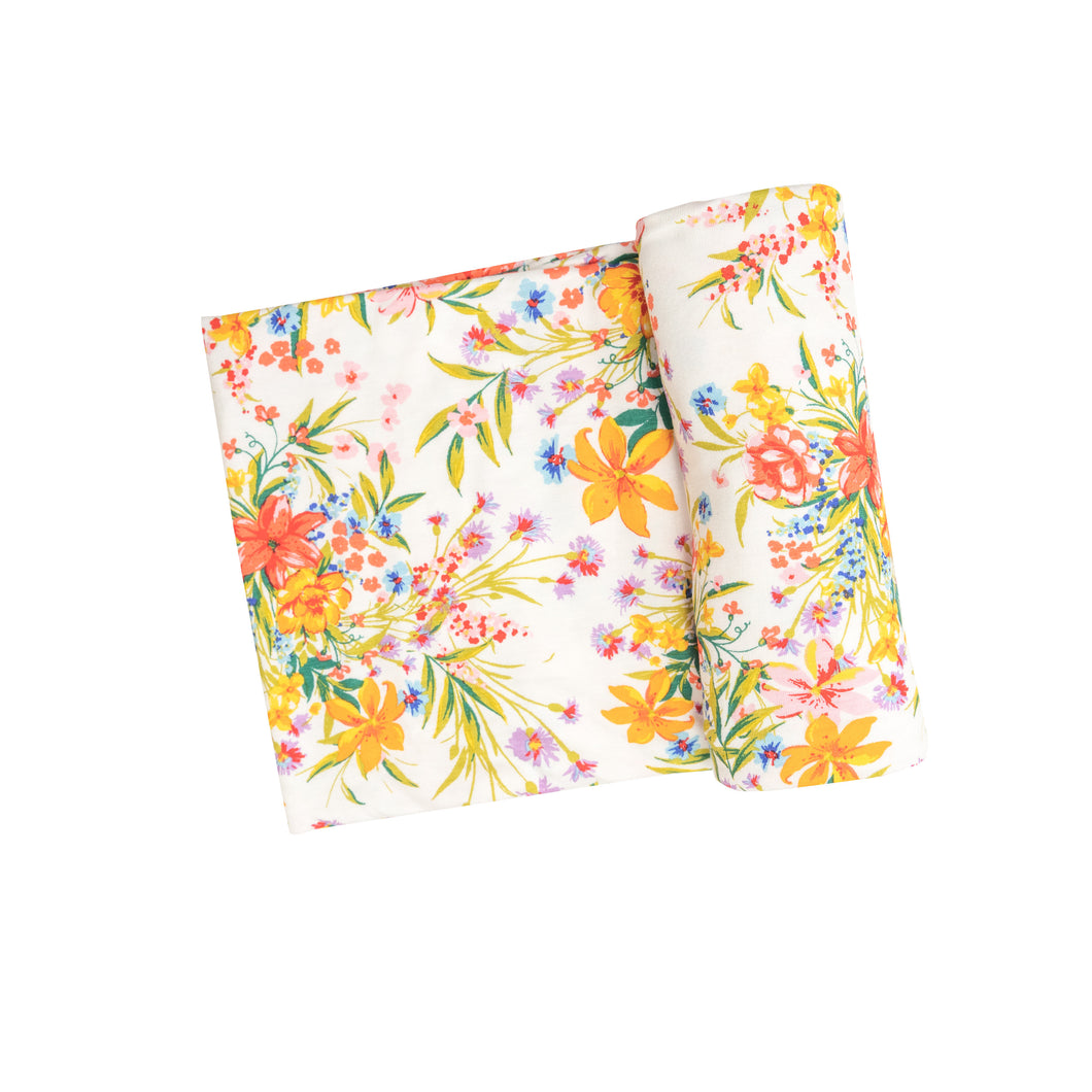 Garden Joy Swaddle Blanket