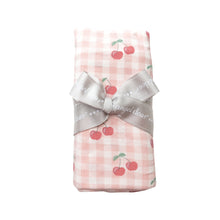 Load image into Gallery viewer, Cherry / Pink Swaddle Blanket