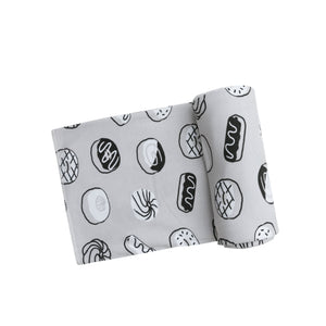Donuts Swaddle Blanket Pink