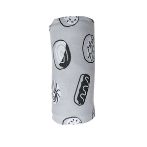 Donuts Swaddle Blanket Pink