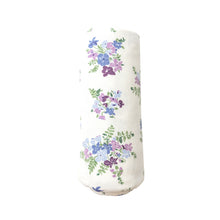 Load image into Gallery viewer, Lily Of The Valley/ White Swaddle  Blanket