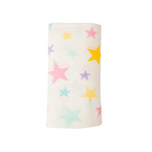 Load image into Gallery viewer, Dimensional Star Swaddle Blanket Multi