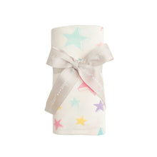 Load image into Gallery viewer, Dimensional Star Swaddle Blanket Multi