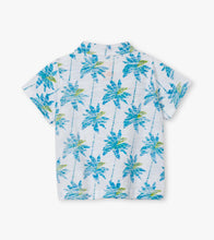 Load image into Gallery viewer, Palms Baby Polo Tee - White
