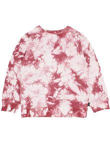 Get It Girl Tie Dye Pullover - Berry