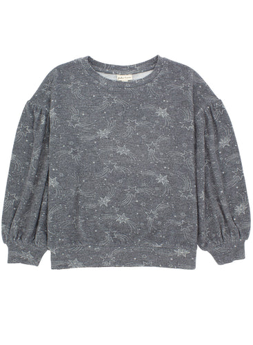 Bowie Pullover - Washed Black