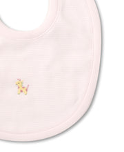 Load image into Gallery viewer, SCE Jungle Fun Bib w/ Hand EMB STR - Pink