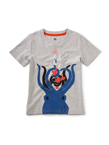 8 Arms to Hold You Graphic Tee - Med Heather Grey
