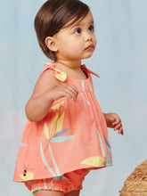 Load image into Gallery viewer, Tie Shoulder Baby Set - Bird of Paradise