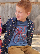 Load image into Gallery viewer, Octopus Layered Graphic Tee