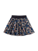 Load image into Gallery viewer, Twirl Skirt - Wildflower Patch in Indigo