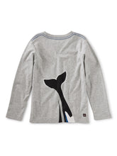Load image into Gallery viewer, Tails of the Sea Graphic Tee - Med Heather Grey