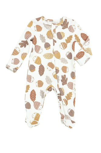 Acorns Zipper Footie