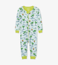 Load image into Gallery viewer, Hawaiian Tropics Organic Cotton Coverall - Corydalls Blue