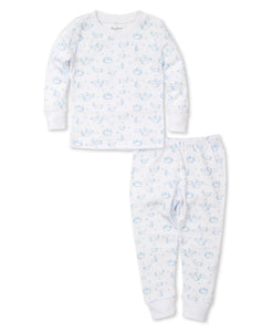 Twilight Twinkles Pajama Set Snug PRT - Light Blue