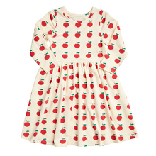 Load image into Gallery viewer, Organic Steph Dress - Capulet Olive Hearts
