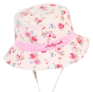 Girls Bucket Hat - Vintage Floral