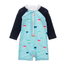 Load image into Gallery viewer, Maritime Fliers Ls Sunsuit