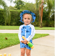 Load image into Gallery viewer, Orca Ocean LS Sunsuit