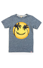 Load image into Gallery viewer, Graphic Short Sleeve Tee - Happy Hammock - Navy Heather