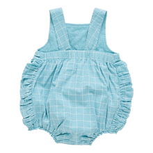 Load image into Gallery viewer, Baby Girls Betty Bubble - Blue Tattersall