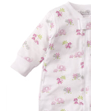 Load image into Gallery viewer, Safari Siblings Footie w/ Zip PRT - Pink
