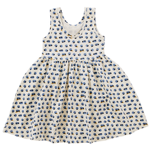 Load image into Gallery viewer, Organic Steph Dress - Mini Blueberries