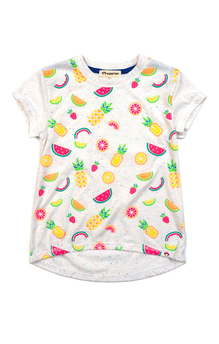 Circle Tee - Speckled White