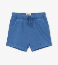 Load image into Gallery viewer, Moroccan Blue Baby Cotton Shorts - Moroccan Blue