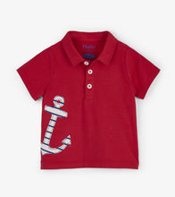 Load image into Gallery viewer, Anchor Baby Polo Tee