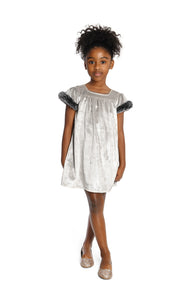 Emma Dress - Silver Frost