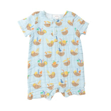 Load image into Gallery viewer, Coconut Drinks/Cordalis Blue Henley  Shortall