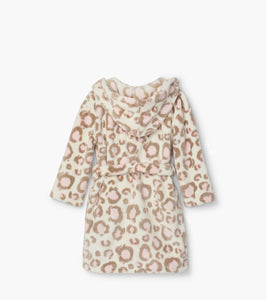 Painted Leopard Organic Cotton Raglan Pajama Set - Cami Lace