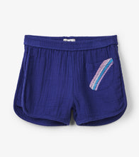 Load image into Gallery viewer, retro rainbow shorts