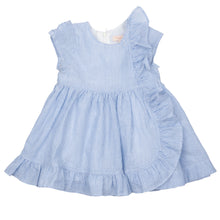 Load image into Gallery viewer, Cher Dress - Blue Seersucker