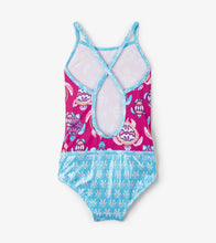 Load image into Gallery viewer, Pretty Sea Turtles Colourblock Swimsuit