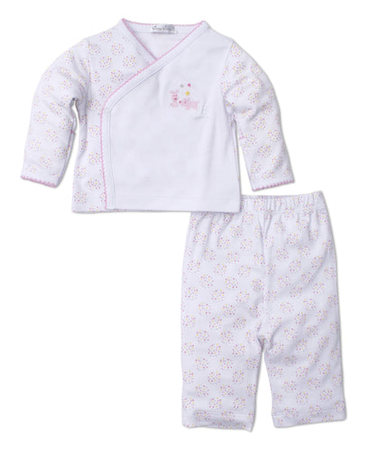 Pups in a Row Pant Set Mix - Pink