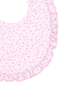 Glitter Swans Bib COMP - Pink