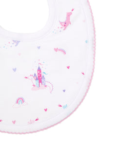 Rainbow Castles Bib - Multi