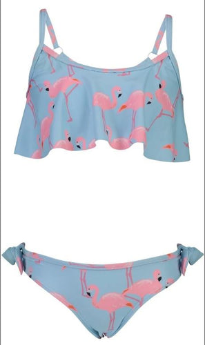 Kickee Pants Bamboo Girls Underwear - Flamingo Argyle
