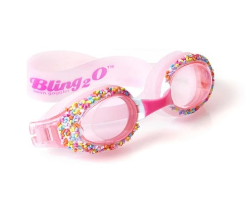 Angel Cake Swim Goggles in Pink Cake