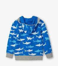 Load image into Gallery viewer, Great White Sharks Hoodie - Brilliant Blue