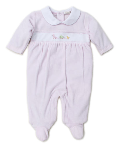 Premier Pull Toys Vel Footie With Hand Emb