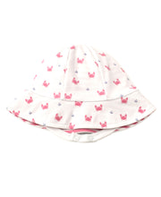 Load image into Gallery viewer, Crab Craze Reversible Sunhat - Fuchsia