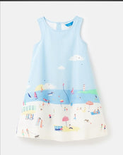 Load image into Gallery viewer, Bunty Border Dress - Multi Beach Border