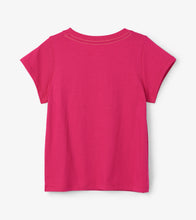 Load image into Gallery viewer, Glimmer Pineapple Graphic Tee - Pink Yarrow