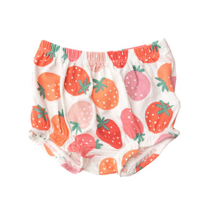 Strawberries Ruffle Top & Bloomer