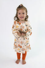 Load image into Gallery viewer, Garden Floral Ruffle Sleeved Dress And Legging