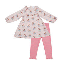 Load image into Gallery viewer, Woodland Deer Ruffle Dress And  Legging